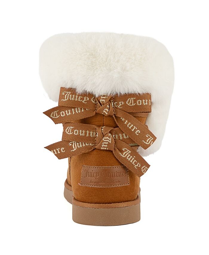 Женские ботинки без застежек King 2 для холодной погоды Juicy Couture, цвет Cognac — фото 3