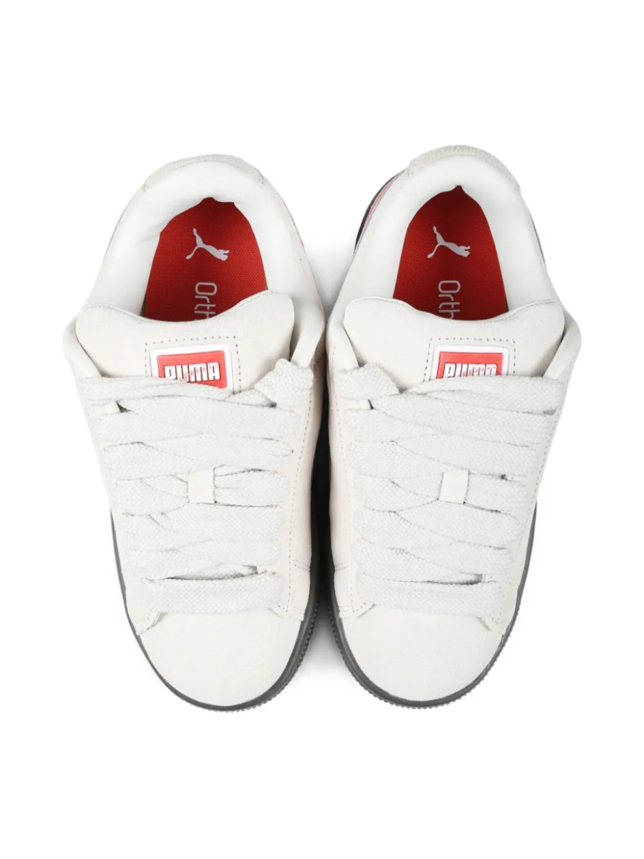 Замшевые кеды XL Puma Kids, нейтральный — фото 4