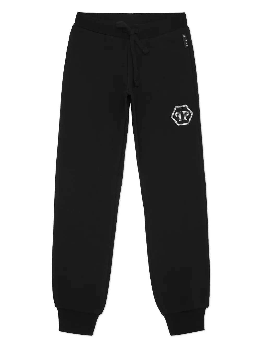 

Спортивные брюки с логотипом Philipp Plein Junior, черный