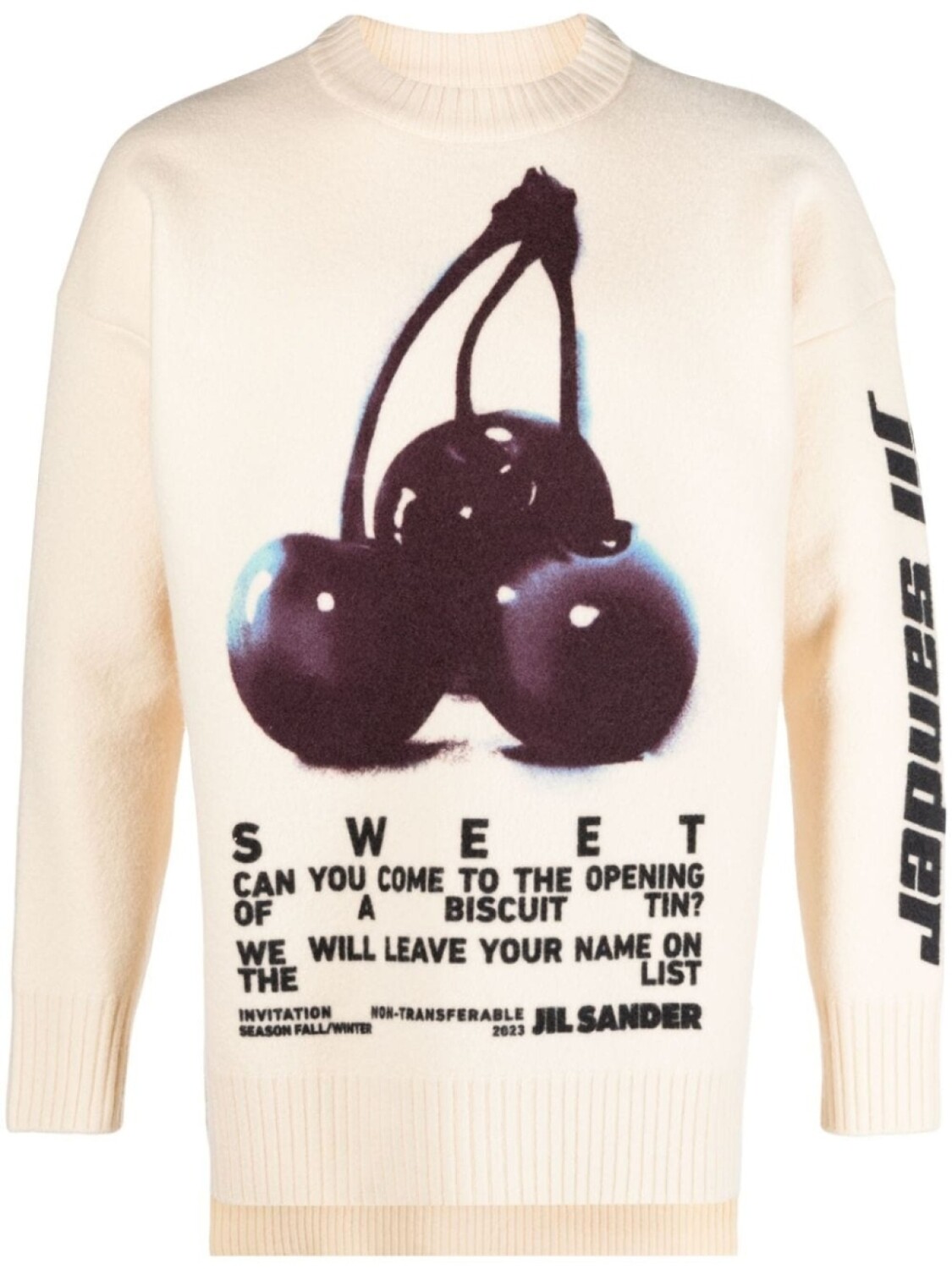 

Jil Sander шерстяной джемпер с логотипом, нейтральный цвет