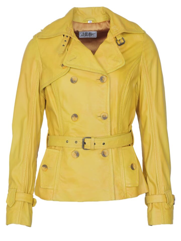 

Кожаная куртка JCC Lederjacke JCC1201, желтый