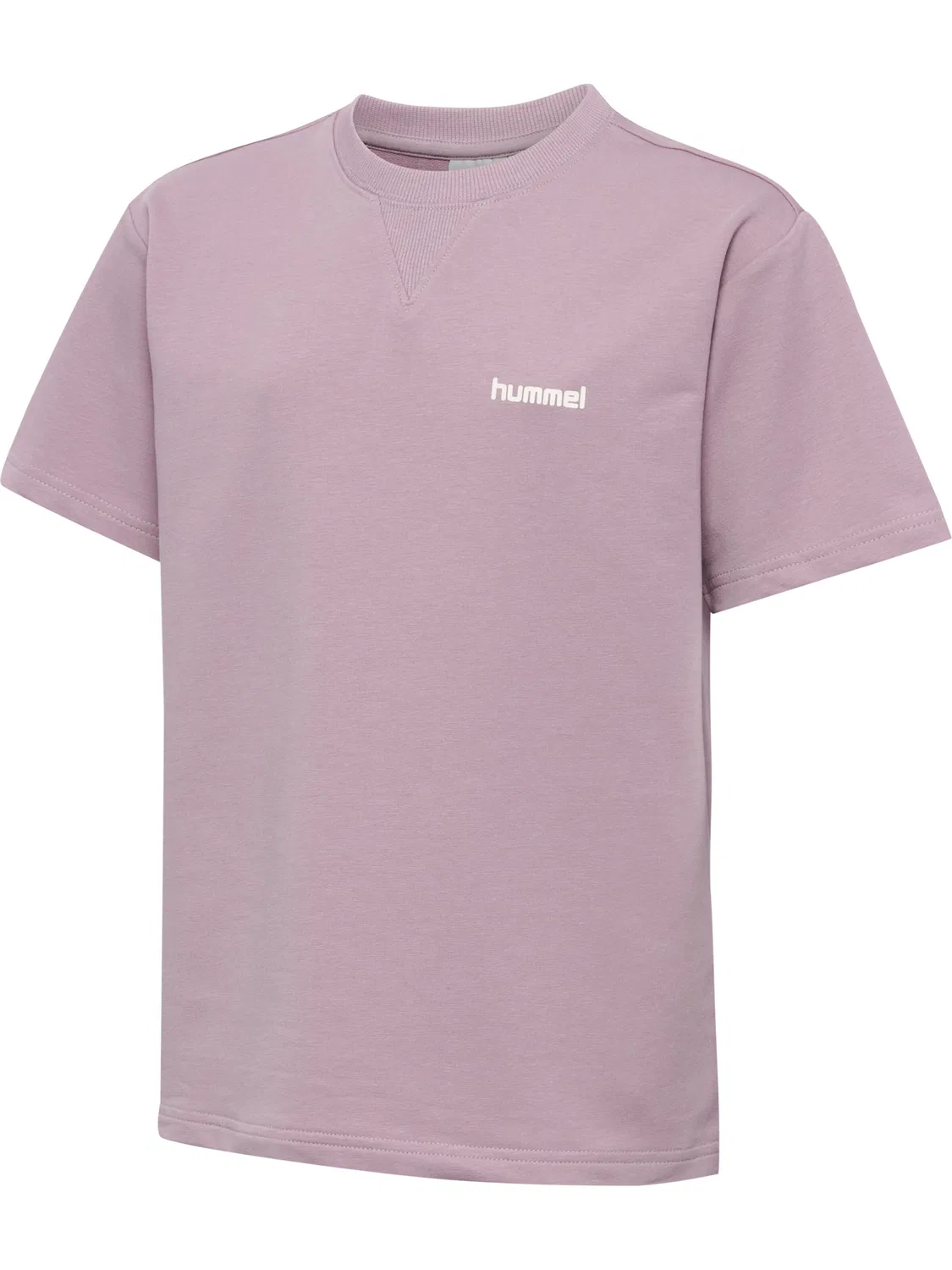 Футболка Hummel Performance светло-фиолетового цвета — фото 3