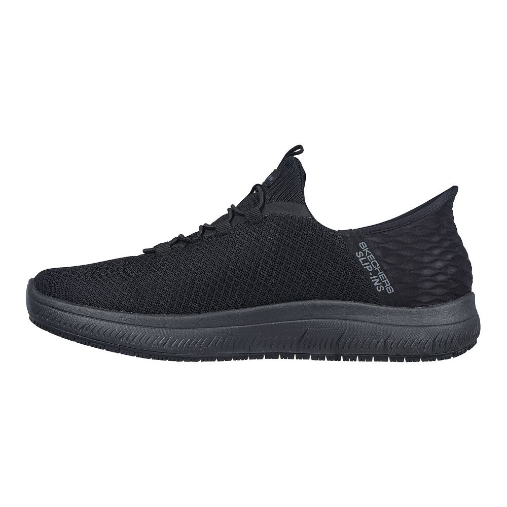 Мужская обувь Skechers Hands Free Slip-ins Work Summits Colsin, черный — фото 3