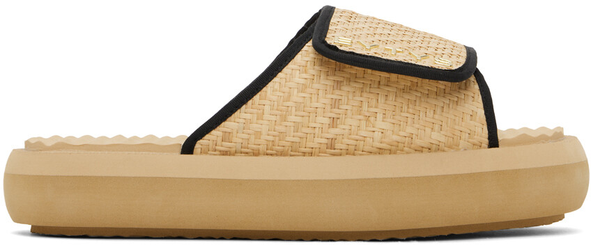 

Бежевые сандалии Alessa EYTYS, Raffia raw
