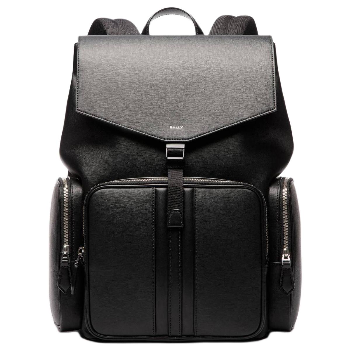 

Mythos Рюкзак из переработанной кожи BALLY, Черный