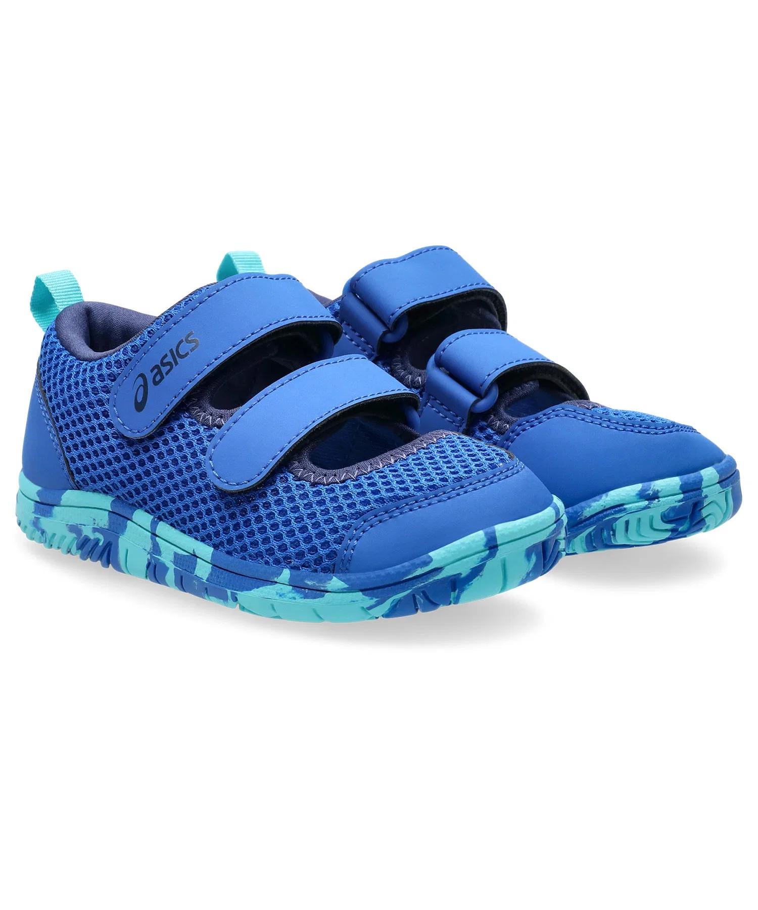 Детские кроссовки ASICS KIDS SUKUSUKU MESHOES MINI синие — фото 3