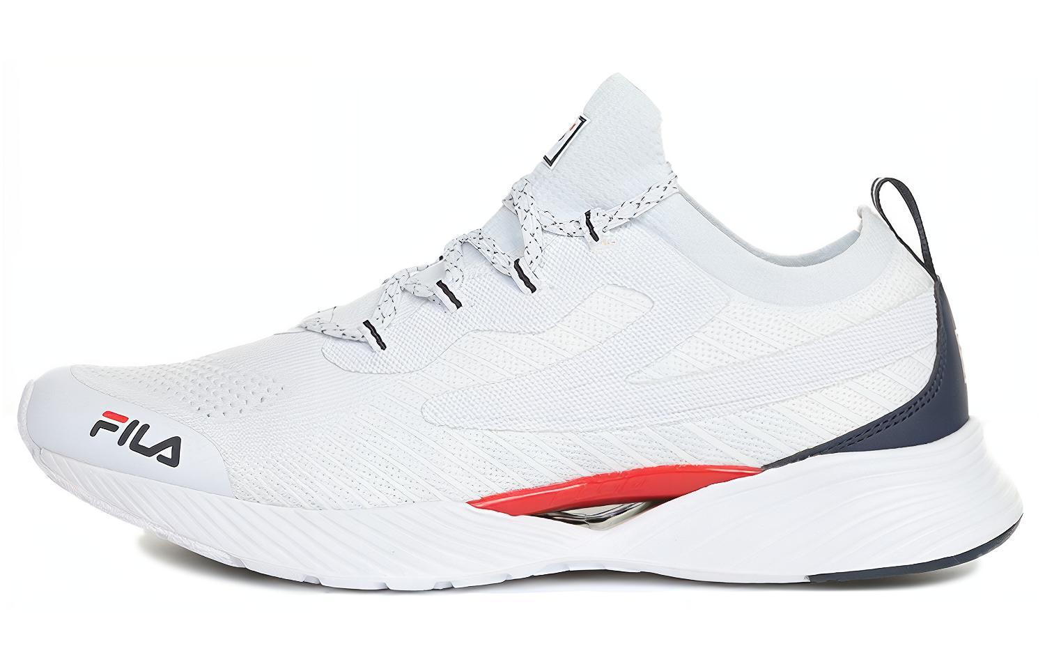 

FILA Унисекс кроссовки RGB Fle низкие белые красные черные