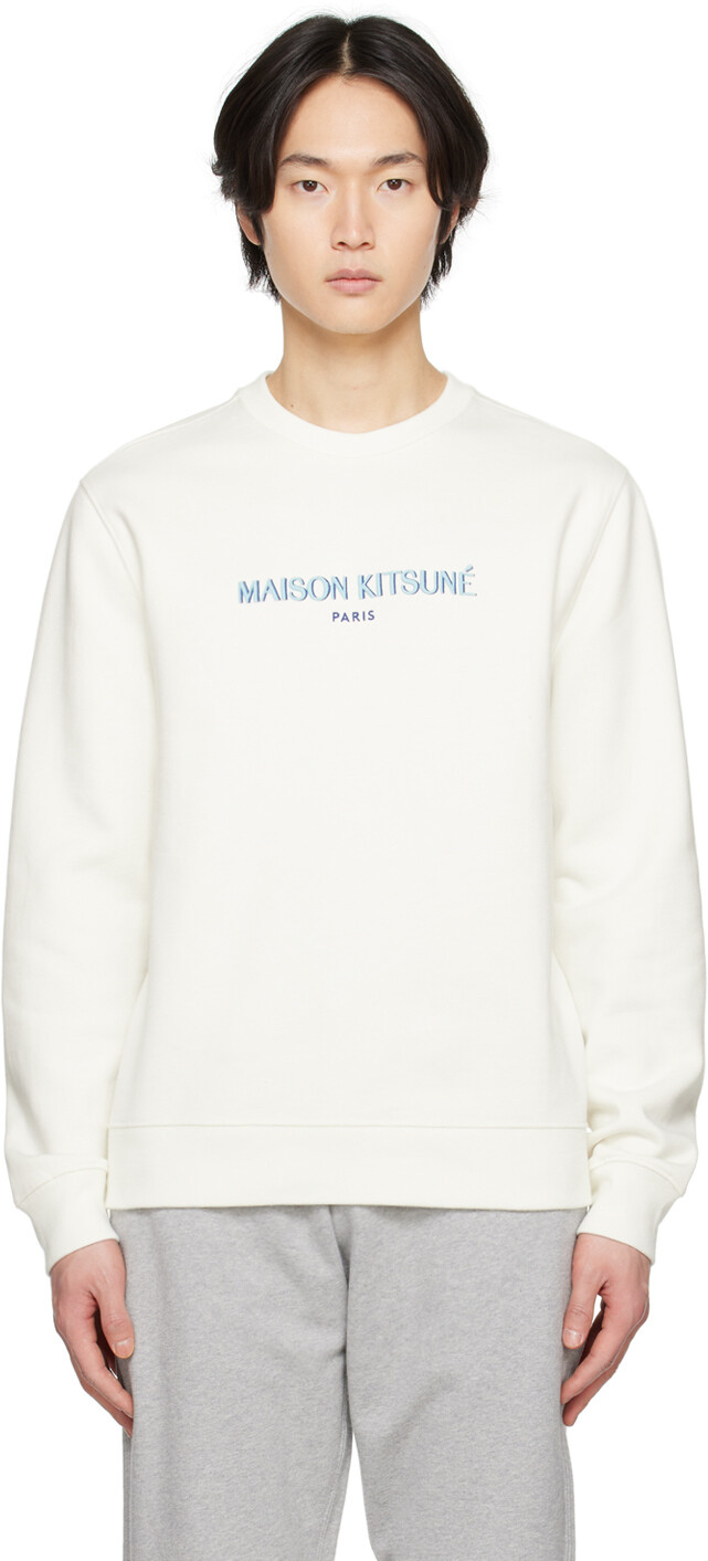 

Свитшот Off-White Paris Maison Kitsune