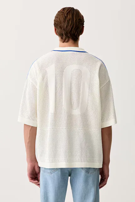 Рубашка из эластичного хлопка relaxed fit Adidas Originals, бежевый — фото 3