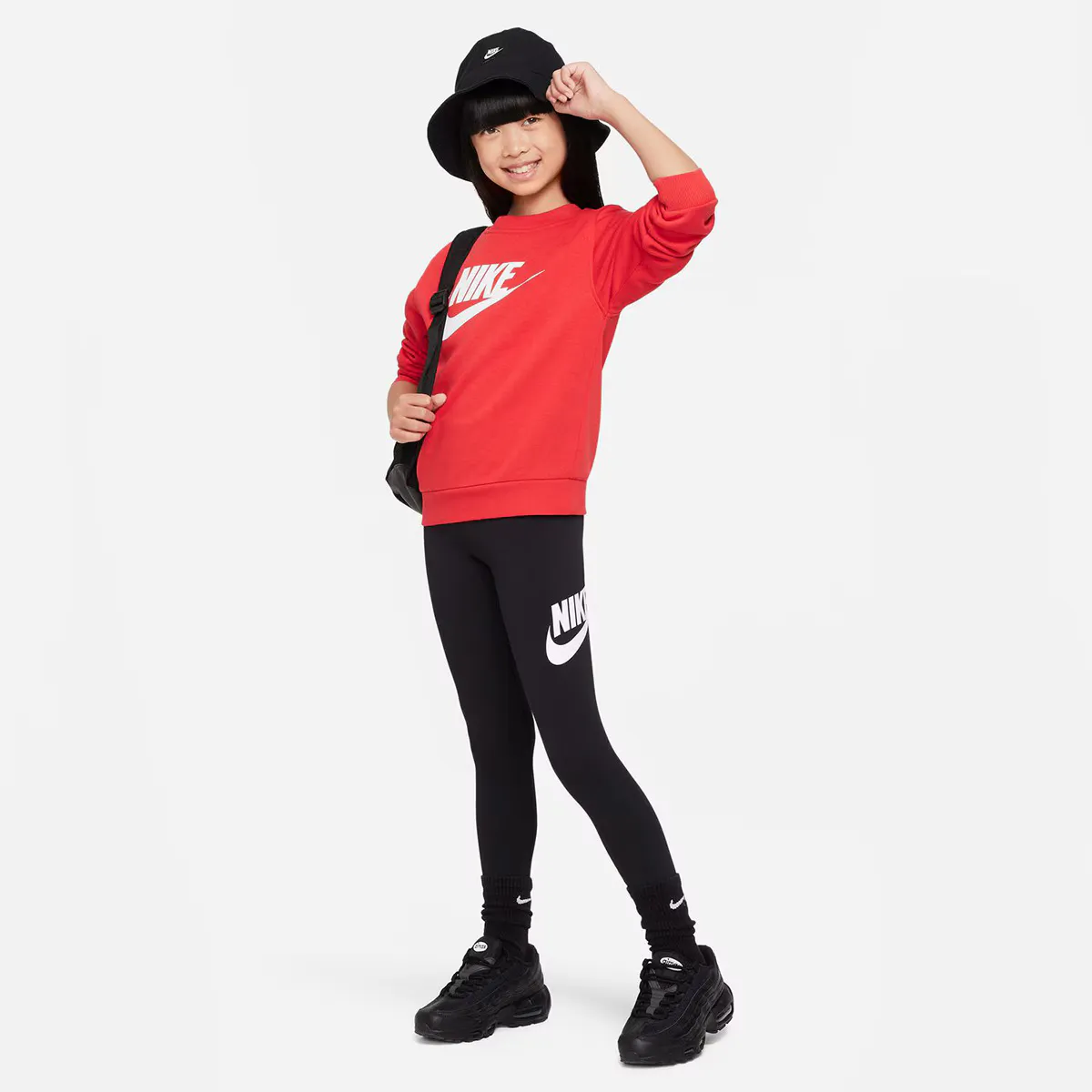 

Спортивная одежда для девочек Essentials Колготки Nike, черный/белый