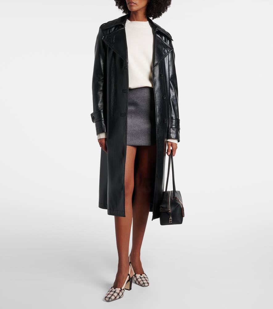 Вестал чередующиеся слингбэки Manolo Blahnik, Ywov 997R/Blck 0015/Dcrm 1123 — фото 3