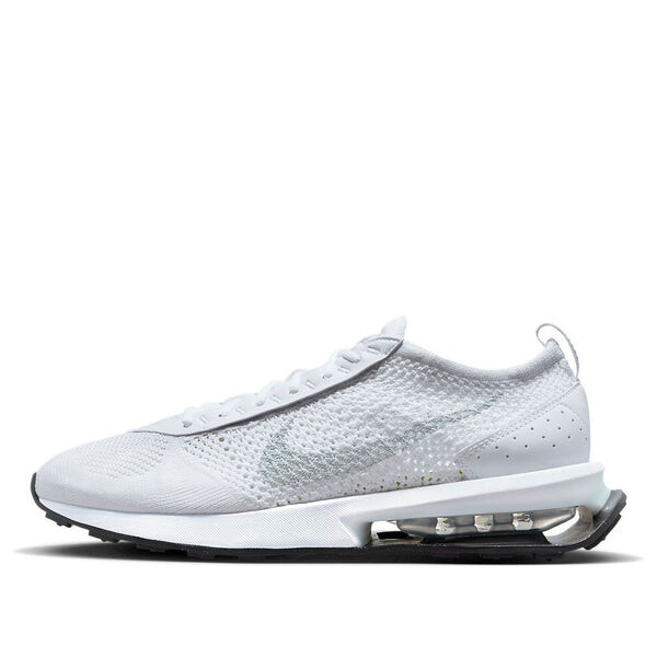

Кроссовки air max flyknit racer next nature 'pure platinum' Nike, белый