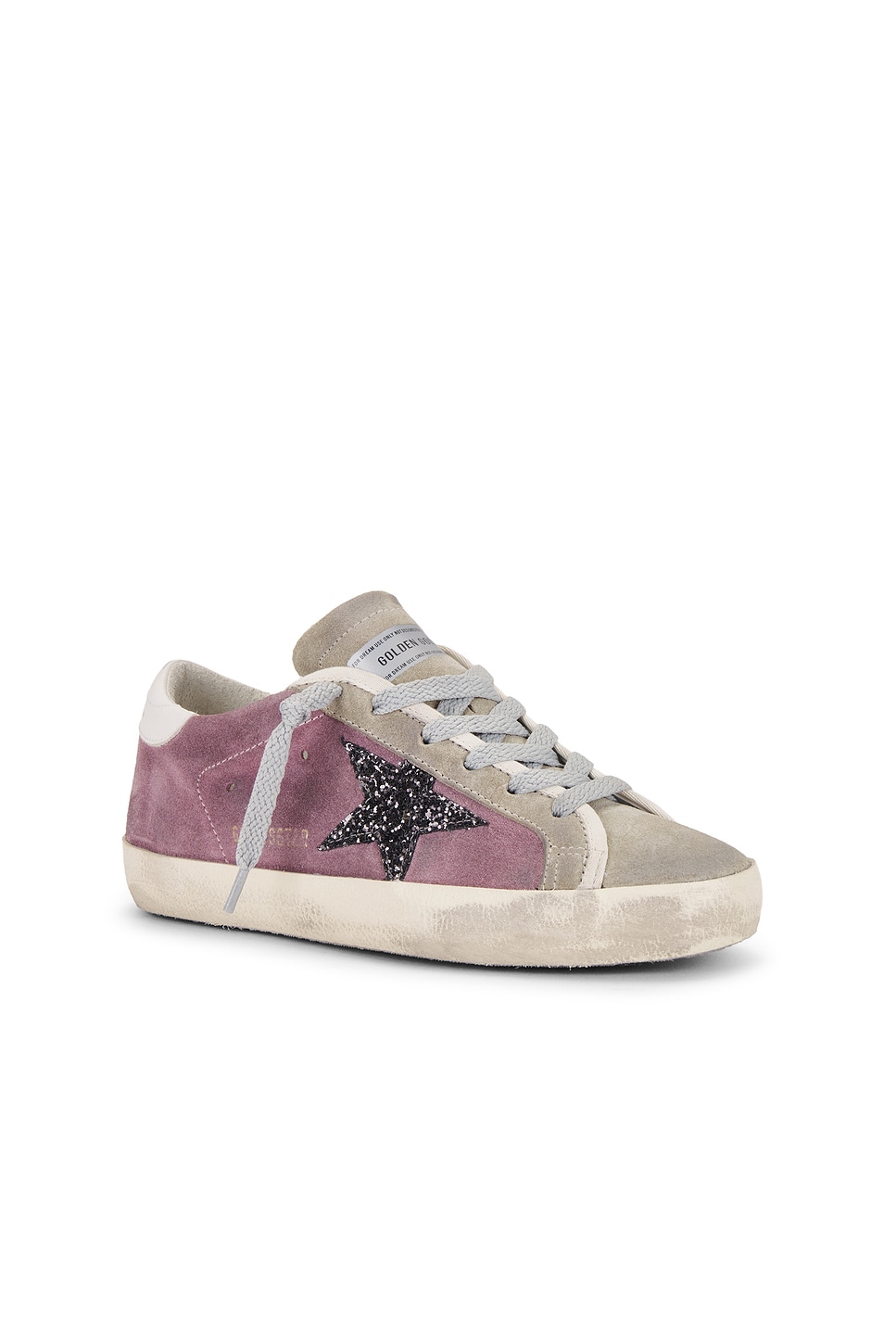 Суперзвездные кроссовки Golden Goose, лиловый — фото 2