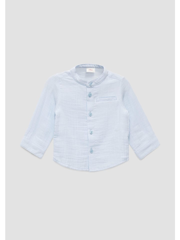 

s.Oliver Рубашка 5075_светло-голубого цвета
