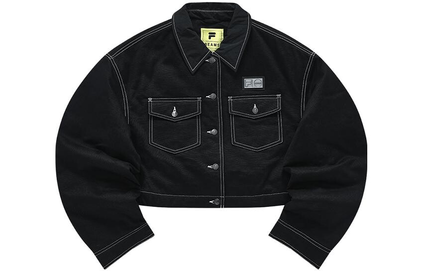 

Куртка Beams X BEAMS Co-branded Series для женщин, цвет: черный-BK Fila Fusion