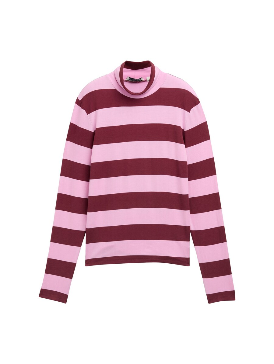 

Лонгслив TOM TAILOR DENIM Shirt, цвет light pink/carmine red