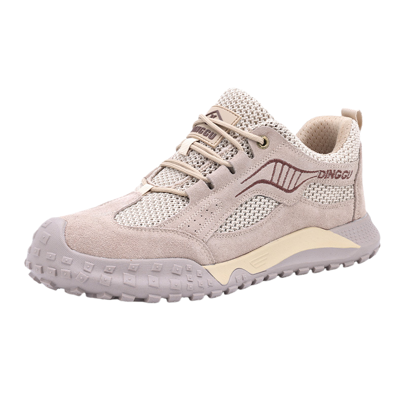 

Кроссовки Safety & Protective Shoes Men's Low top DINGGU, Brown Mesh[Summer+Breathable Comfortable+Puncture-Resistant]