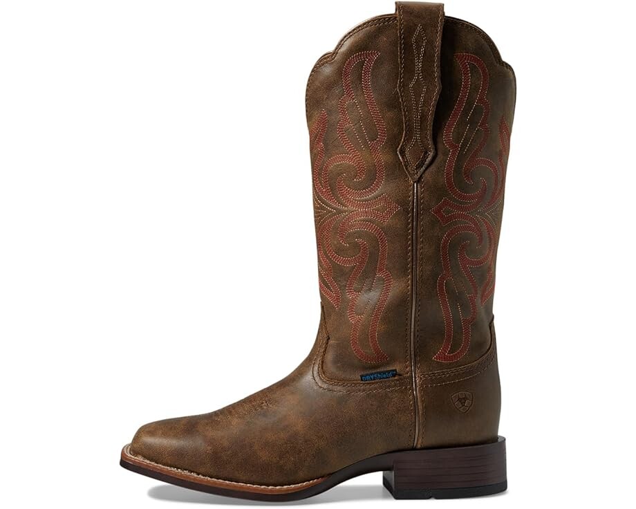Сапоги женские Ariat Primera Stretchfit ковбойские с вышивкой, коричневый — фото 4
