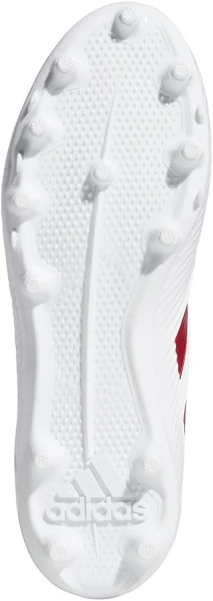 Футбольные кроссовки Adidas Freak Ghost TPU для мужчин, White Red — фото 3