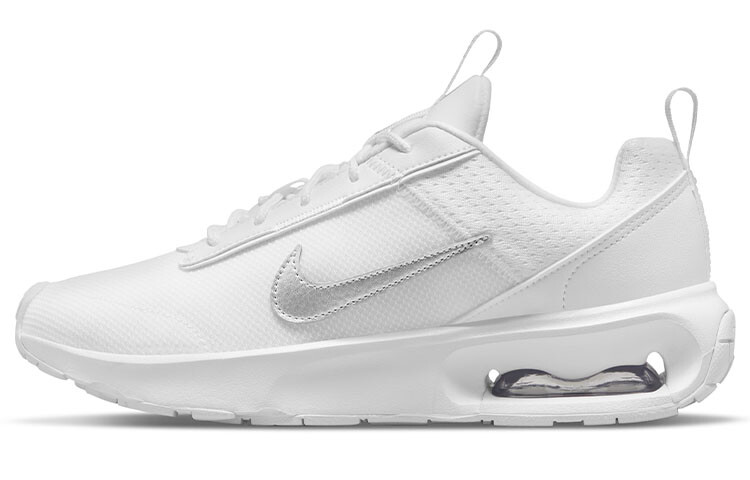 Nike Air Max Interlock Lite женские, серебристо-белые
