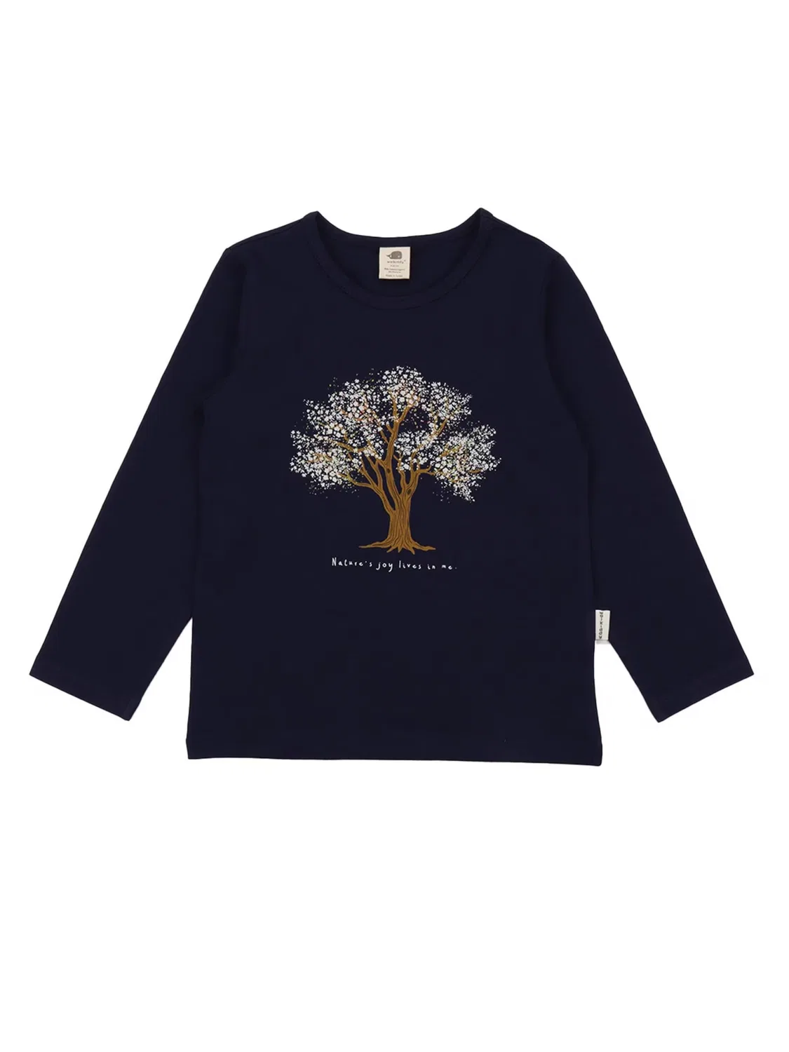 Футболка 'Walkiddy - Happy Hoopoes Shirt' Walkiddy, Navy