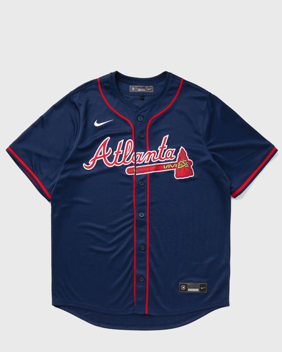 

Рубашка Nike Mlb Atlanta Braves Limited Alternate Jersey, цвет midnight navy