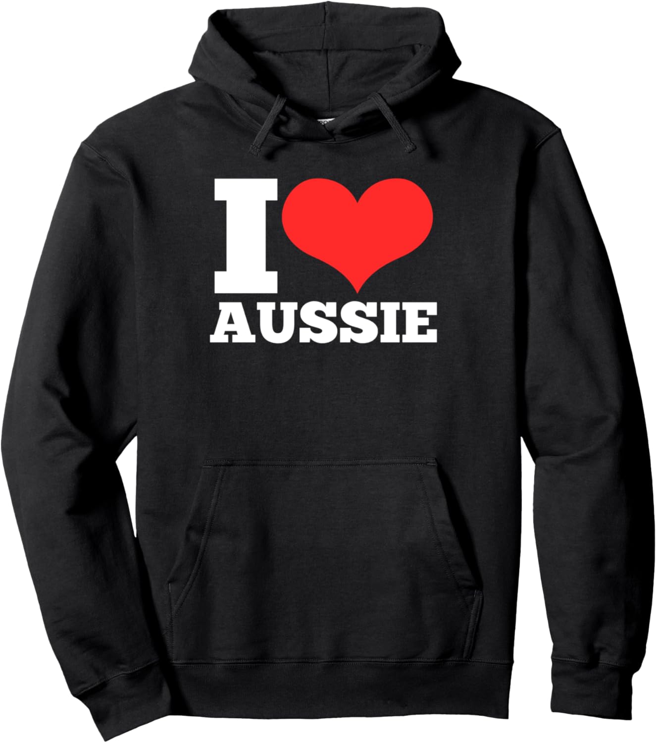 

Толстовка, Я люблю австралийскую толстовку Aussie Aussie Aussie Lover & Aussie Owner Gift, черный