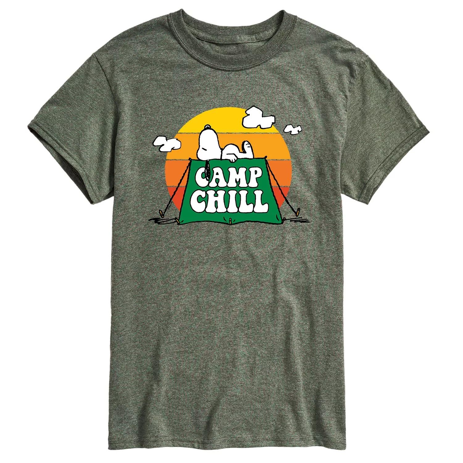 

Мужская футболка Peanuts Camp Chill Licensed Character