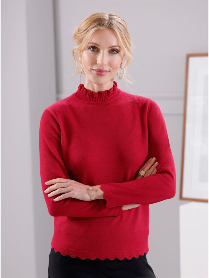 

Свитер Sieh an!, красный