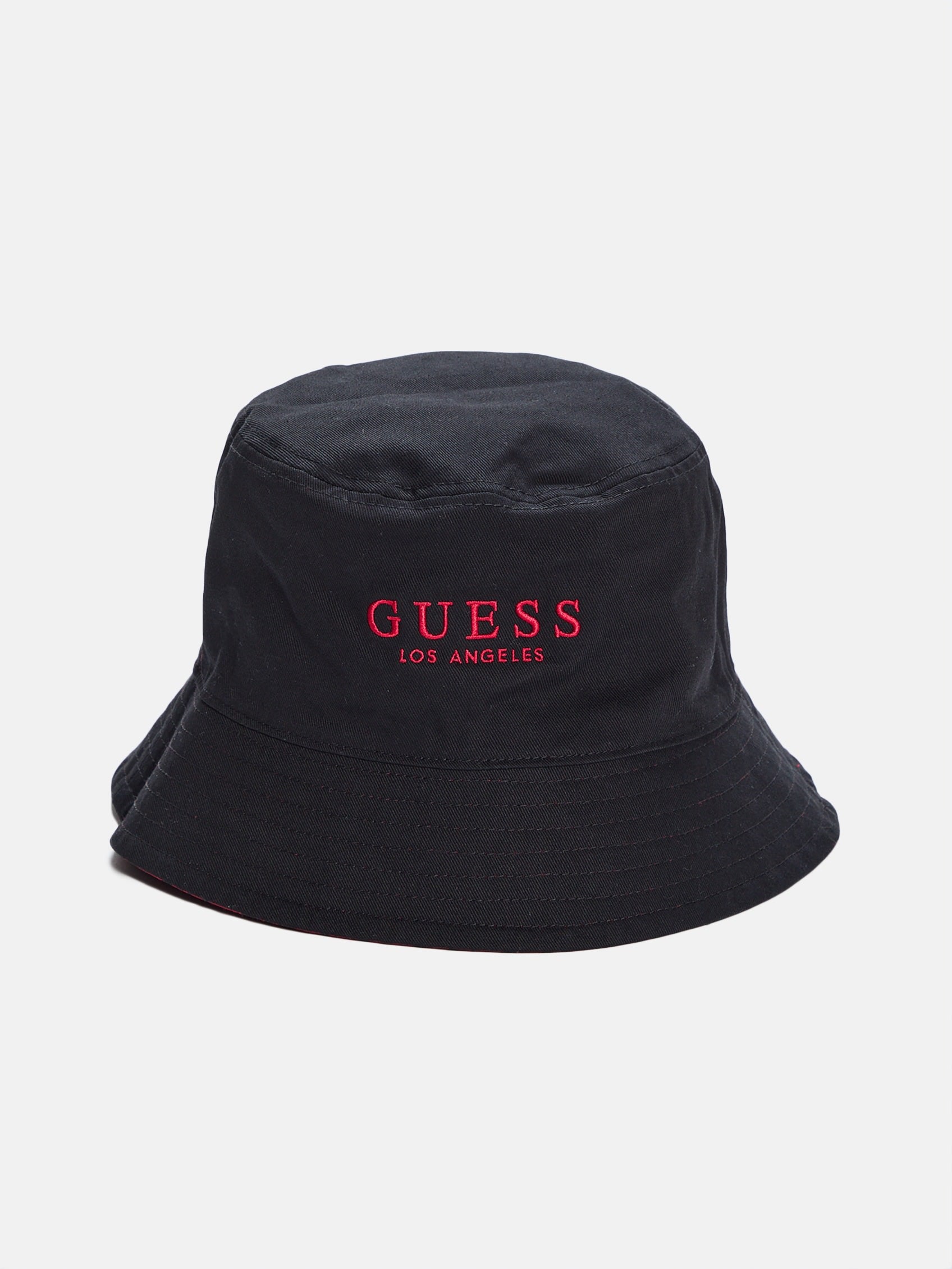 

Двусторонняя панама с вышитым логотипом Guess Factory, красный