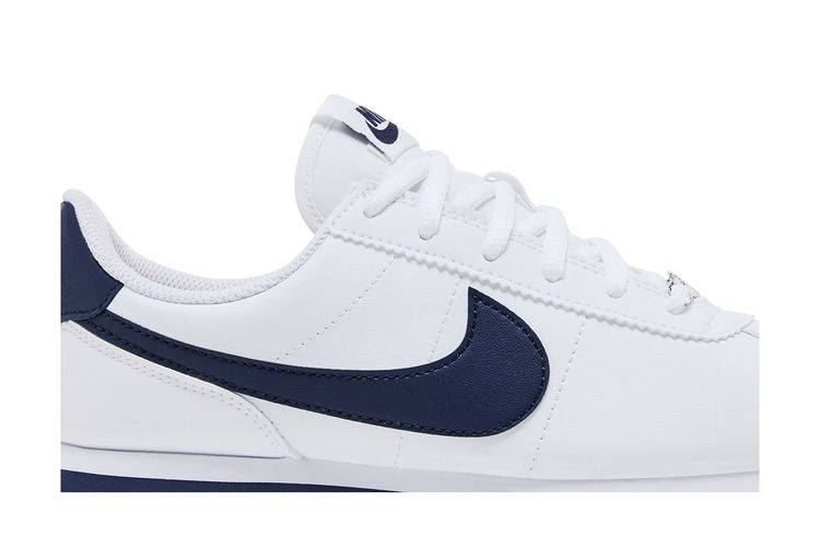 Кроссовки Cortez Basic SL GS 'White Neutral Indigo', белый — фото 2