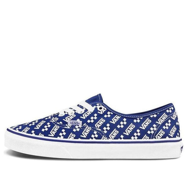 

Кроссовки authentic 'logo repeat - true blue' Vans, синий