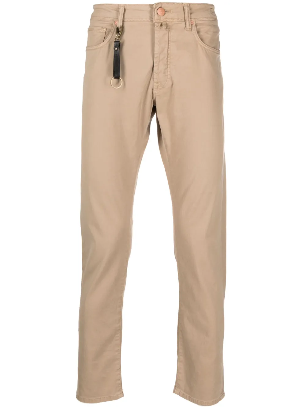 

Прямые джинсы с нашивкой-логотипом Incotex, нейтральный