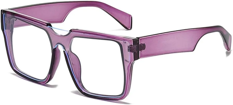 

Солнцезащитные очки UV400 с увеличенной панк-оправой и градиентной расцветкой для женщин и мужчин, для бега и занятий спортом на открытом воздухе UYPTK, Purple