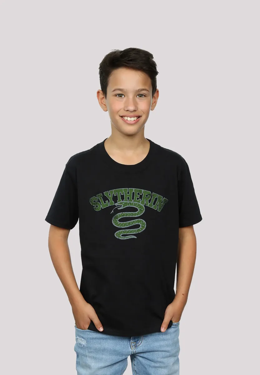 

Футболка F4NT4STIC "Harry Potter Slytherin Sport Crest", принт, черный