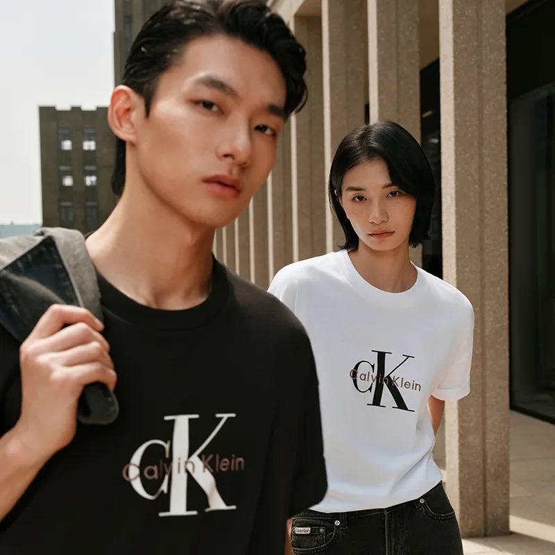 Футболка мужская SS25 Calvin Klein, YAF-Ivory — фото 4