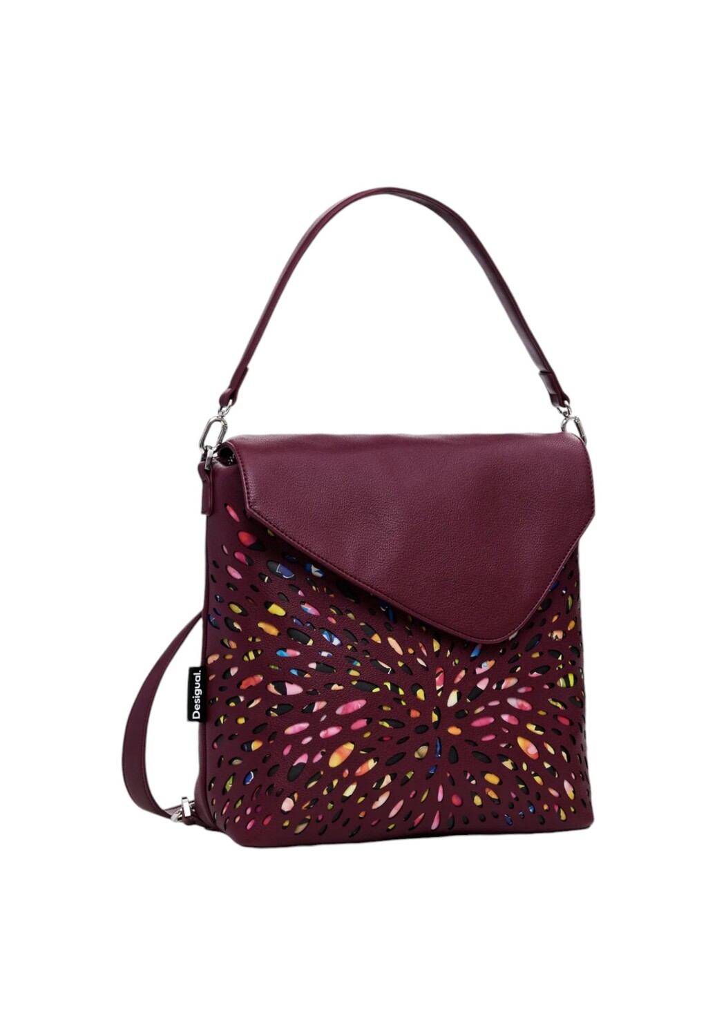 

Рюкзак Desigual с перфорацией, бордовый