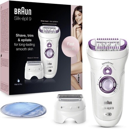

Эпилятор Silk-Epil 9 Беспроводная электробритва и триммер Ses 9-710, Braun