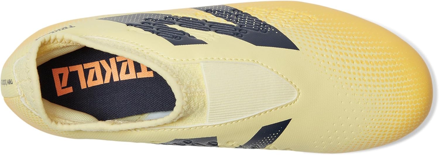 Детские кроссовки New Balance Tekela Magique Fg V4 (унисекс), Parchment/Clementine/Hot Mango — фото 2