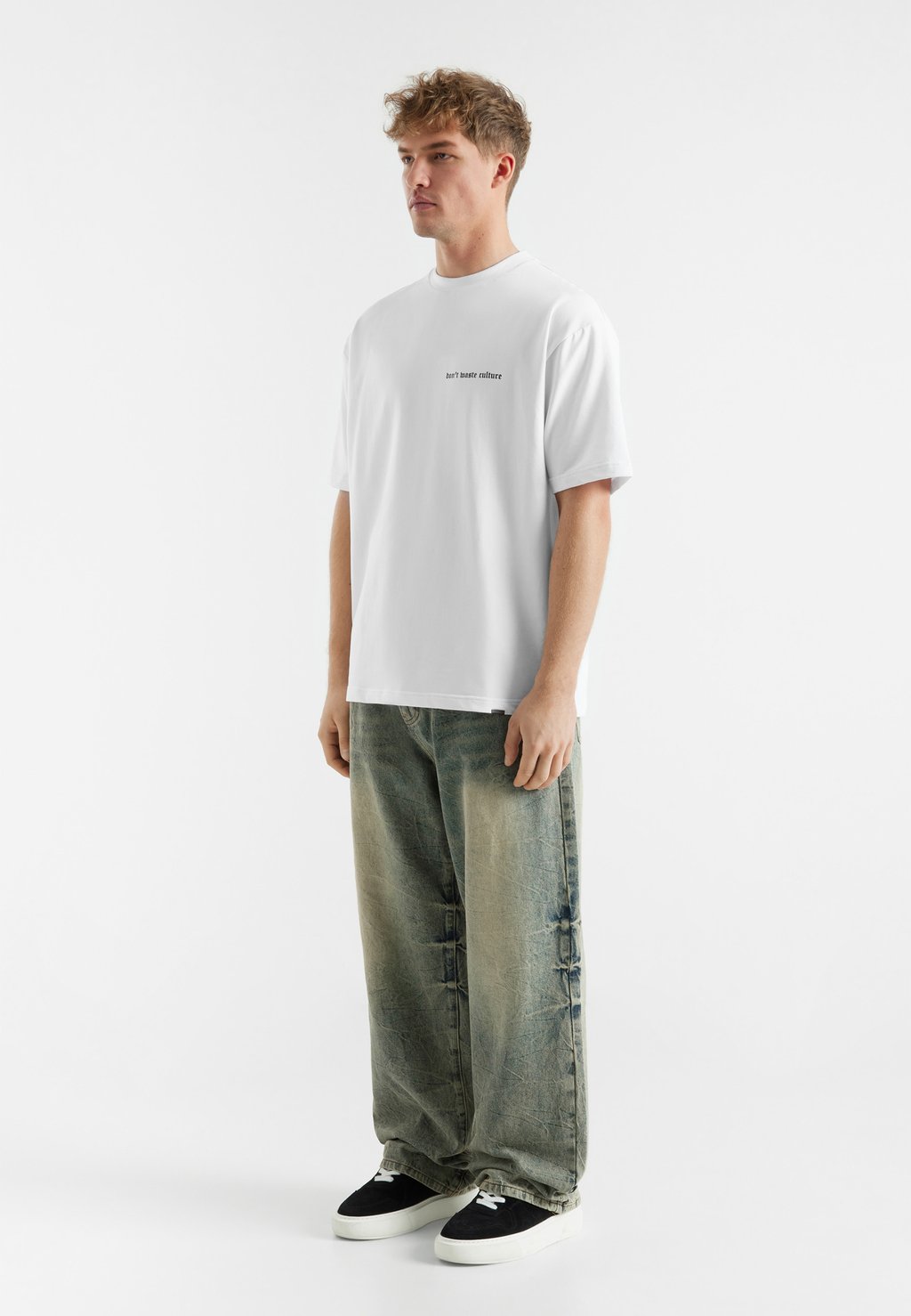 

Свободные джинсы NAYELI UNISEX Don't Waste Culture, цвет Stone Wash
