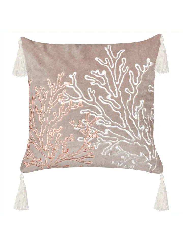 

Декоративная подушка Beliani Deko MAZZAELLA, цвет beige/weiß