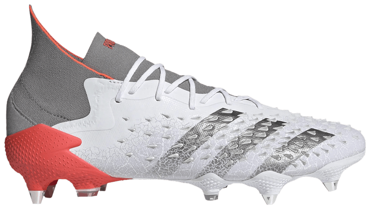 

Кроссовки adidas Predator Freak.1 SG 'Demonskin - White Solar Red', белый