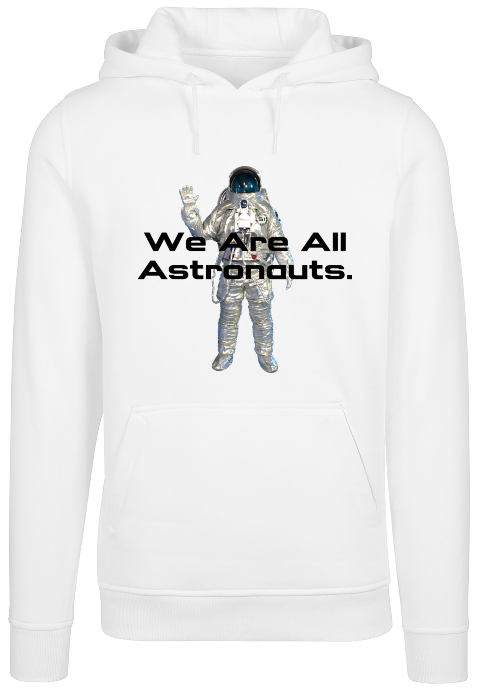 

Пуловер F4NT4STIC Hoodie PHIBER SpaceOne We are all astronauts, белый