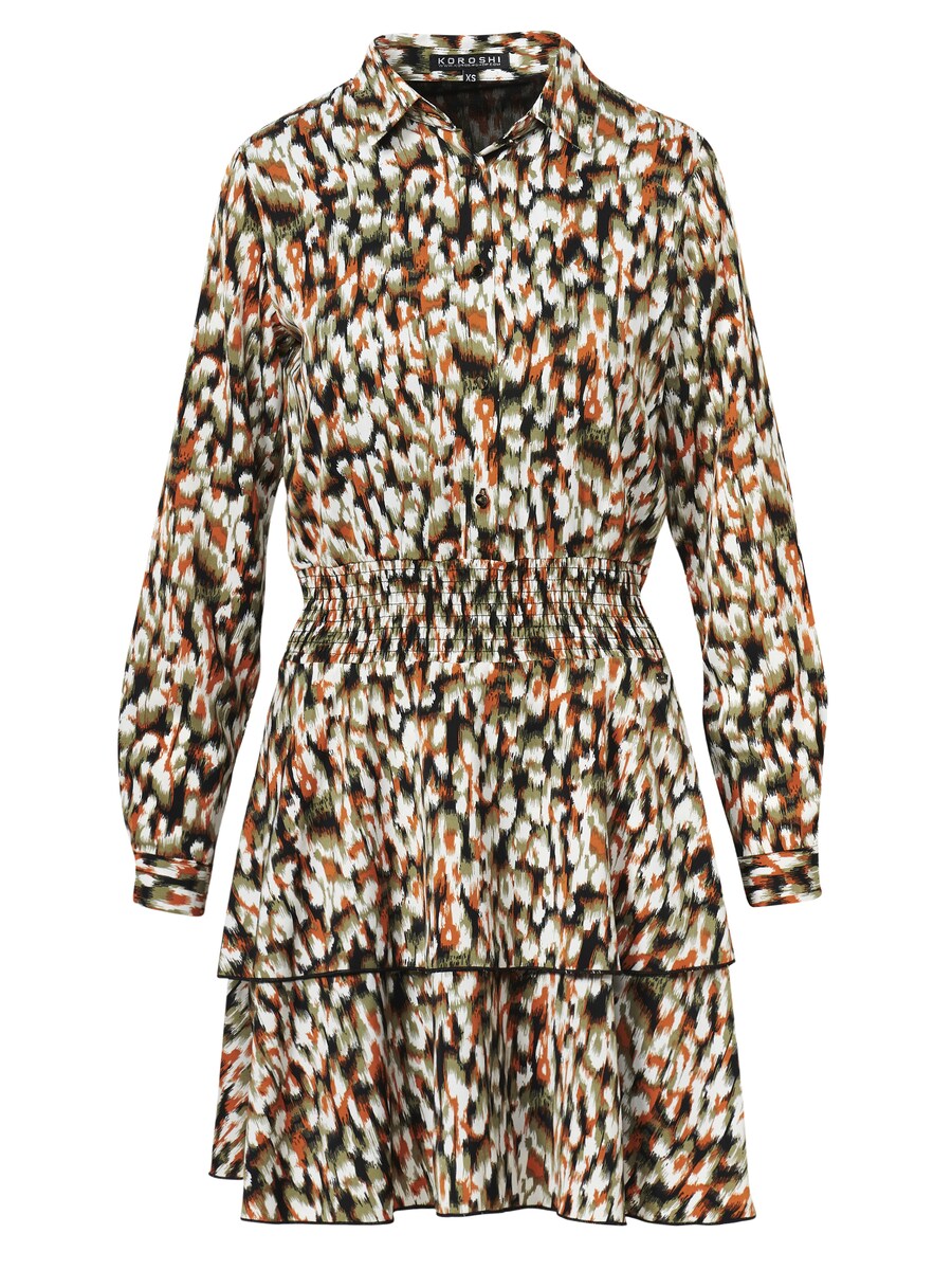 

Платье рубашка KOROSHI Shirt Dress, разноцветный
