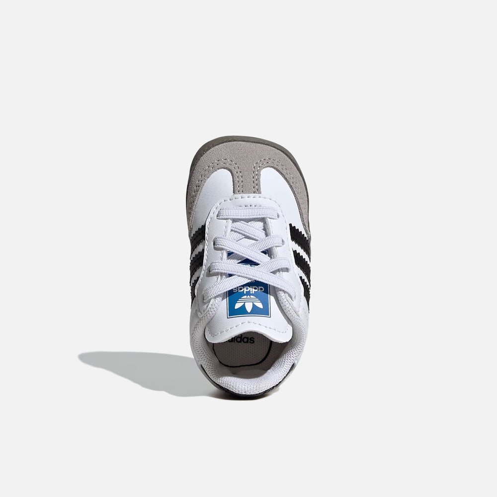 Кроссовки adidas Samba Crib, цвет Cloud White/Core Black/Clear Granite — фото 4