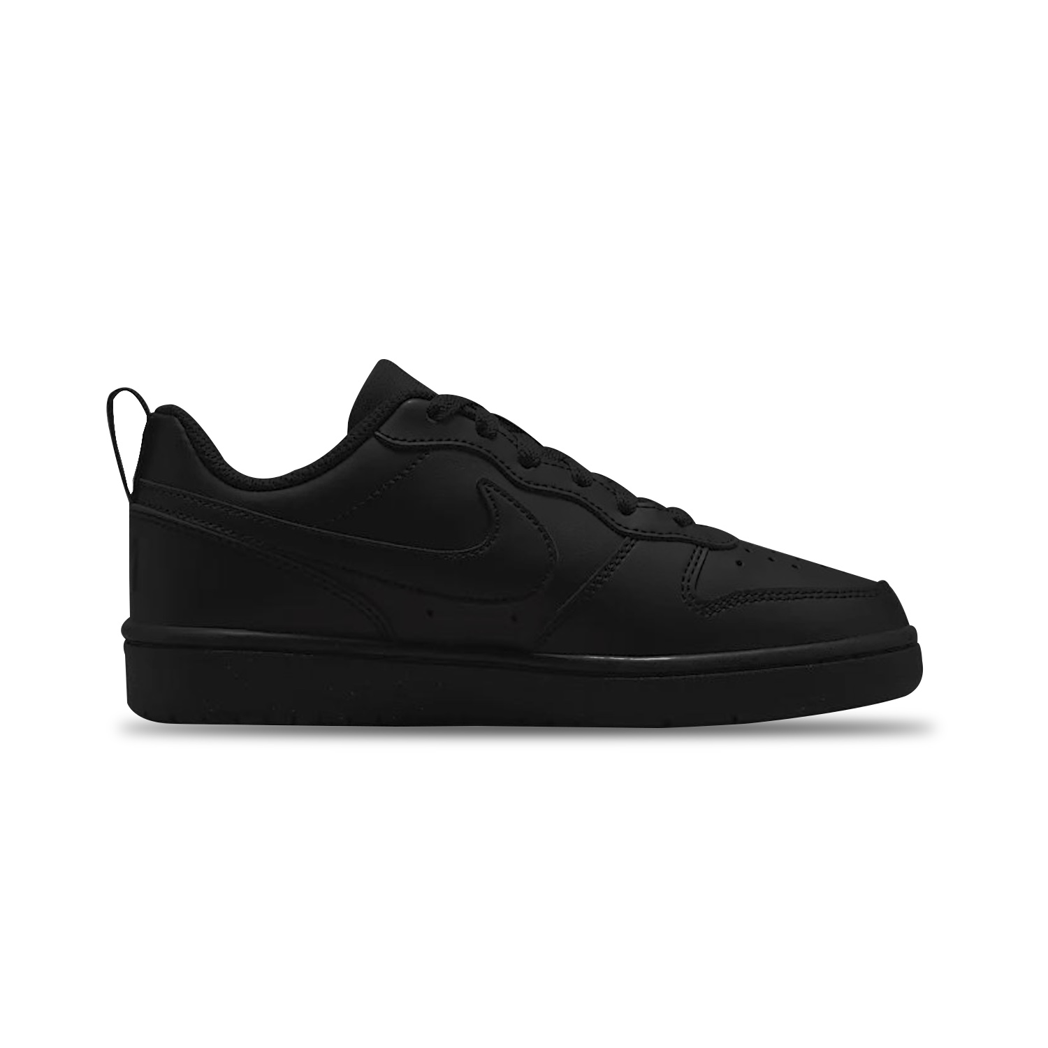 Кроссовки для скейтбординга Court Borough Gray L Slip Resistant Abrasion Resistant низкие детские серые unisex Nike, серый — фото 3