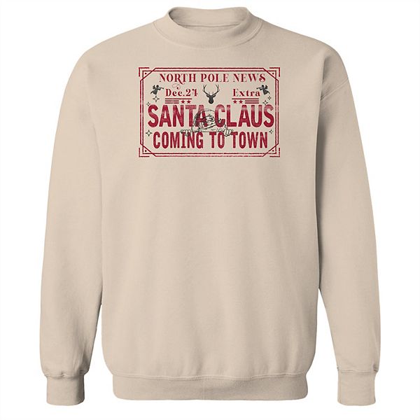 

Мужской флисовый свитшот North Pole Licensed Character