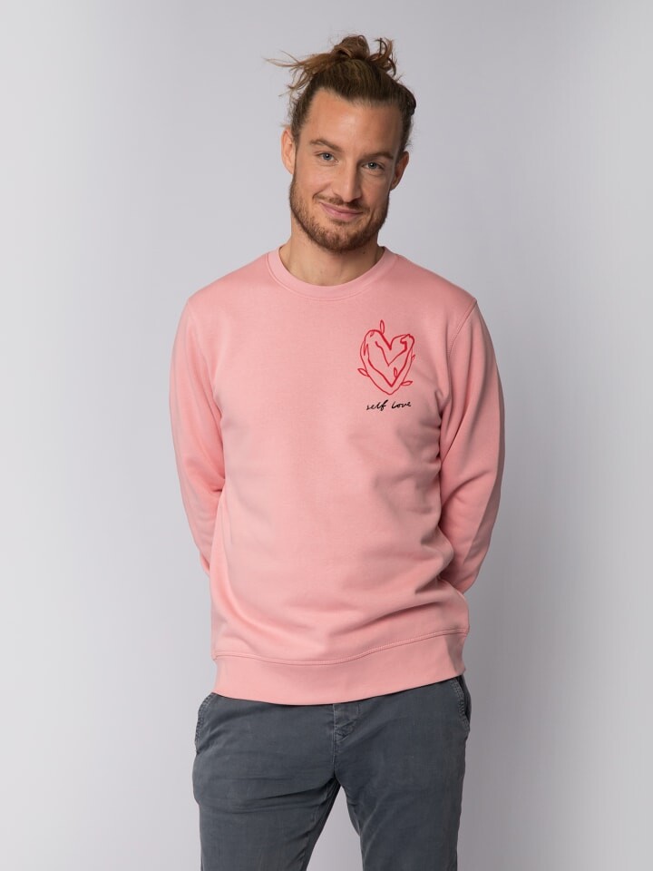 

Толстовка wat Apparel Sweatshirt Self love, цвет Canyon Pink