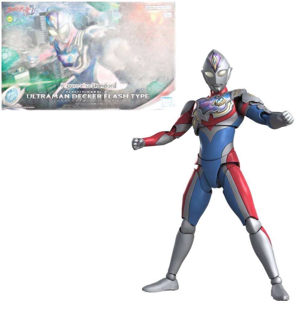 

Ultraman — Фигурка — Rise Standard Ultraman Decker Flash Type — Модельный комплект BANDAI