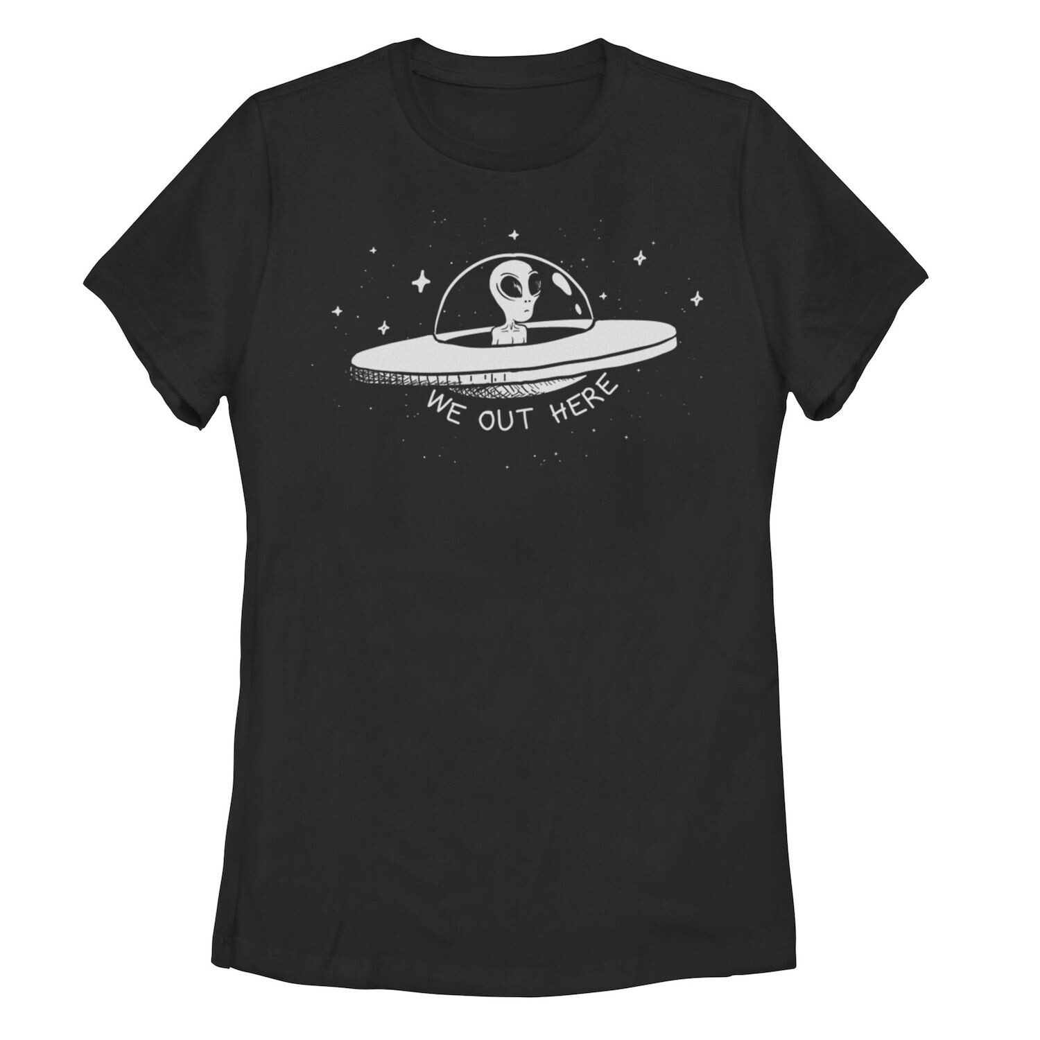 

Футболка Galactic с блюдцем для юниоров "We Out Here"